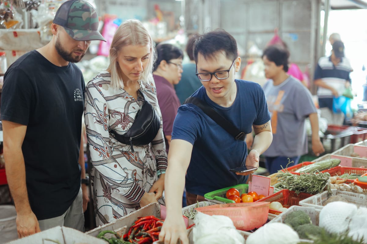 Chef Samuel Private Cooking Class | Wet Market Tour at Ayer Itam Market