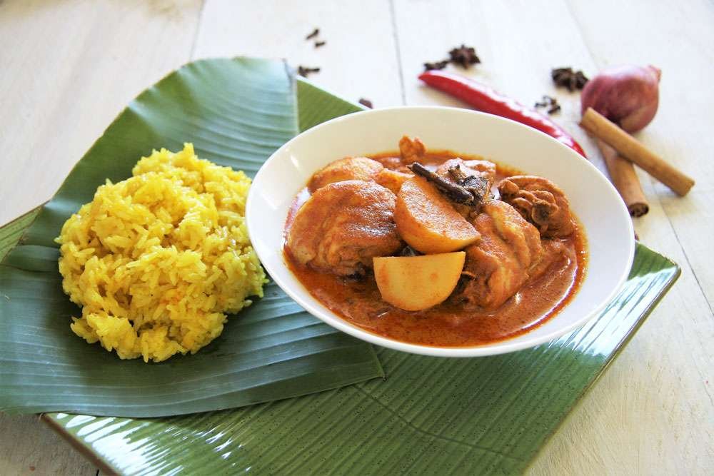 Nasi Kunyit: a baby-worthy full moon celebrated in gold hues