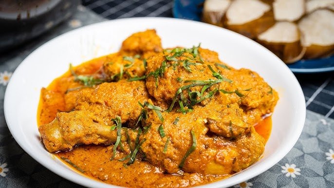 Rendang Ayam Kelantan Malaysia - sourish appetite version without kerisik