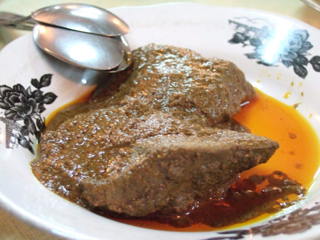 Rendang Hati Johor Malaysia - not for the faint hearted to try